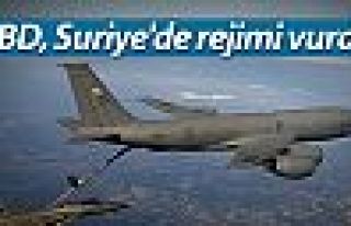 ABD Suriye'yi Vurdu! Operasyona İngiltere ve Fransa...