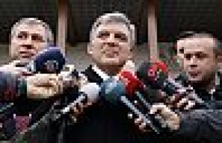 Abdullah Gül: Arkadaşlarla polemiğe girmek istemiyorum