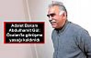 Adalet Bakanı Gül: Öcalan'la görüşme yasağı...
