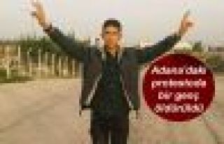 Adana'daki protestoda bir genç öldürüldü