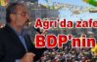 Ağrı'da zafer BDP'nin