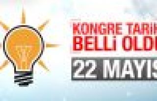 AK Parti'de olağanüstü kongre 22 Mayıs'ta