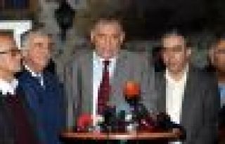 Akiller heyeti, Başbakan Yardımcısı Atalay ile...