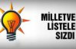AKP milletvekili aday listesi sızdı