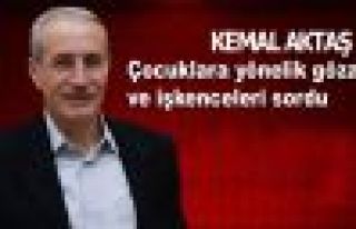 Aktaş, çocuklara yönelik gözaltı ve işkenceleri...