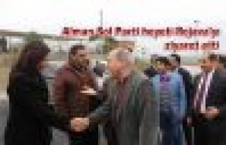 Alman Sol Parti heyeti Rojava'yı ziyaret etti