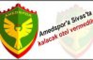 Amedspor'a Sivas'ta kalacak otel vermediler! 