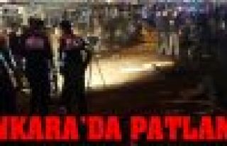 Ankara'da büyük patlama