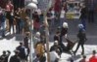 Ankara'da DEV-LİS üyesi öğrencilerine müdahale