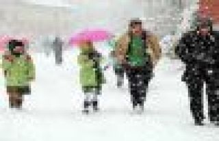 Ankara'da okullar kar nedeniyle tatil edildi