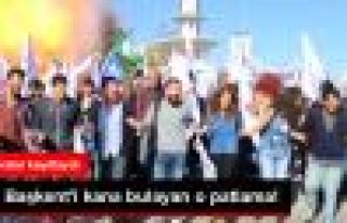 Ankara'daki Patlama Anının Görüntüsü Ortaya...