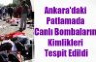Ankara'daki Patlamada Canlı Bombaların Kimlikleri...
