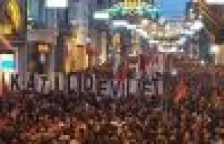 Ankara'daki saldırı birçok kentte protesto edildi