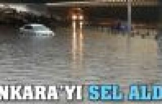 Ankara'yı sel aldı!