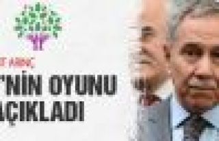 Bülent Arınç: HDP'nin yüzde 11-12 alması ihtimal