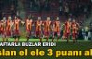 Aslan Arena'da kükredi