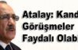 Atalay: Kandil'le Görüşmeler Faydalı Olabilir