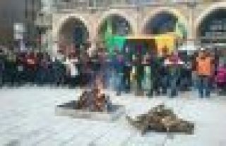Avrupa'da Kobani zaferi kutlanıyor