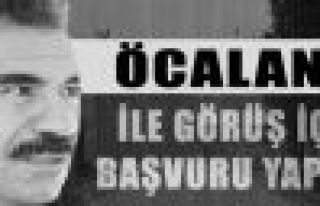 Avukatlar İmralı'ya gitmek için başvurdu