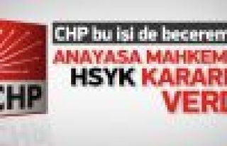 AYM, CHP'nin HSYK Dilekçesini İade Etti