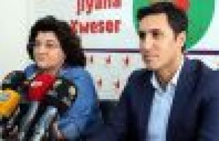 Ayna ve Yüksek yeniden DBP Eş Başkanlığına seçildi