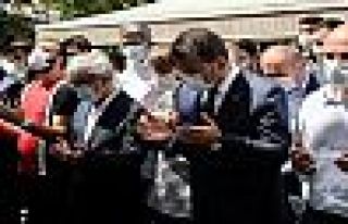 Ayşe Sancar'ın cenazesine İmamoğlu da katıldı