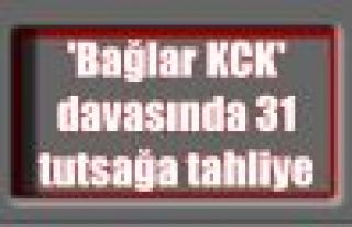 'Bağlar KCK' davasında 31 tutsağa tahliye