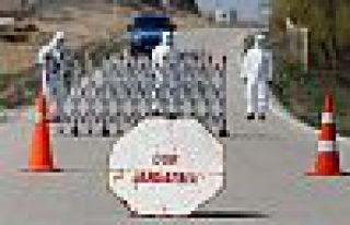 Bakanlık: '58 ildeki 227 yerleşim yerinde karantina...