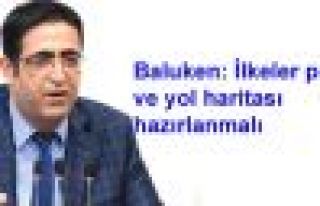 Baluken: İlkeler paketi ve yol haritası hazırlanmalı