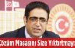 Baluken: 'İstese bile Erdoğan'a o masayı biz devirtmeyeceğiz'