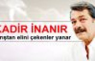 Kadir İnanır: 'Barıştan elini çekenler yanar'