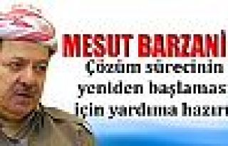 Barzani: 'Çözüm sürecinin yeniden başlaması...