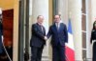 Barzani Hollande ile Elysee Sarayı'nda görüştü