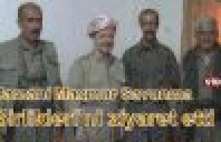 Barzani Maxmur Savunma Birlikleri'ni ziyaret etti