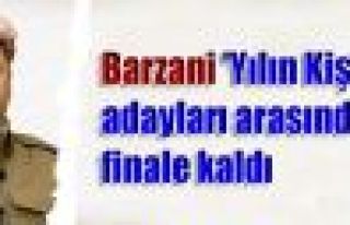 Barzani 'Yılın Kişisi' adayları arasında finale...