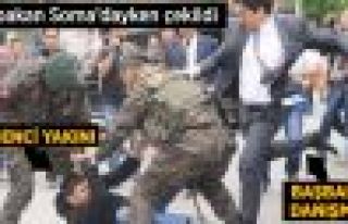 Başbakan Danışmanı, Soma'da Madenci Yakınını...