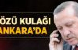 Başbakan Erdoğan Ankara Sonucunu Bekliyor