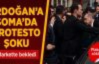 Başbakan Erdoğan'a Soma'da Protesto