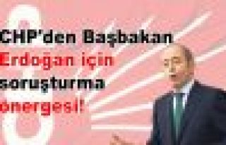 'Başbakan hakkında soruşturma önergesi vereceğiz'