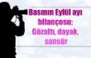 Basının Eylül ayı bilançosu: Gözaltı, dayak,...