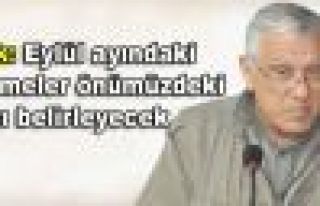 Bayık: Eylül ayındaki gelişmeler önümüzdeki...