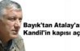 Bayık'tan Atalay'a: Kandil'in kapısı açık
