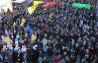 BDP Ağrı'da zaferini kutluyor