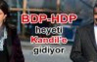 BDP-HDP heyeti Kandil'e gidiyor