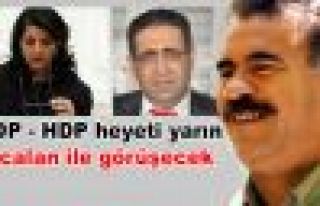 BDP-HDP Heyeti yarın Öcalan ile görüşecek