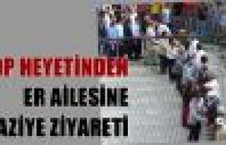 BDP Heyetinden Er Ailesine Taziye Ziyareti