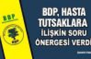 BDP'den hasta tutsaklara ilişkin soru önergesi