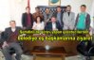 Belediye Eş Başkanlarıı Yılmaz ve Yıldız'a...