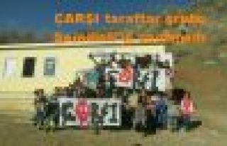 Beşiktaş ÇARŞI taraftar grubu Şemdinli'yi unutmadı