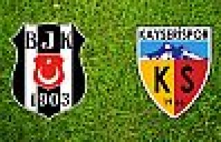 Beşiktaş, Kayserispor'u 2-1 yendi